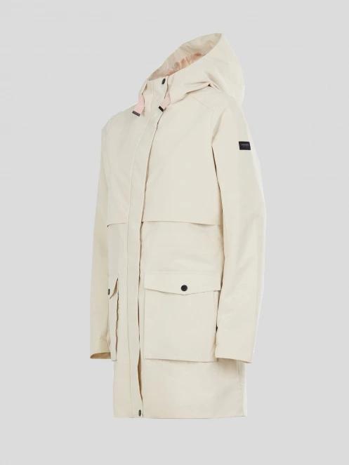 Fundango Zhuri Waterproof Jacket for women in sand 11