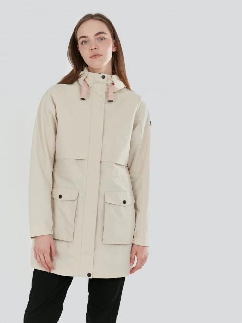 Fundango Zhuri Waterproof Jacket for women in sand 5