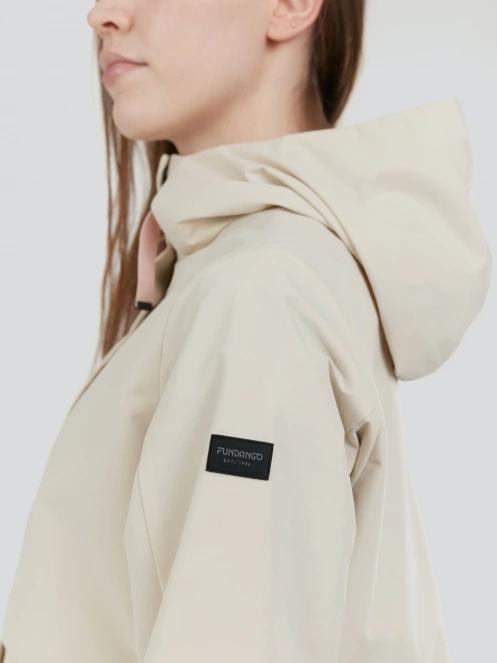 Fundango Zhuri Waterproof Jacket for women in sand 7