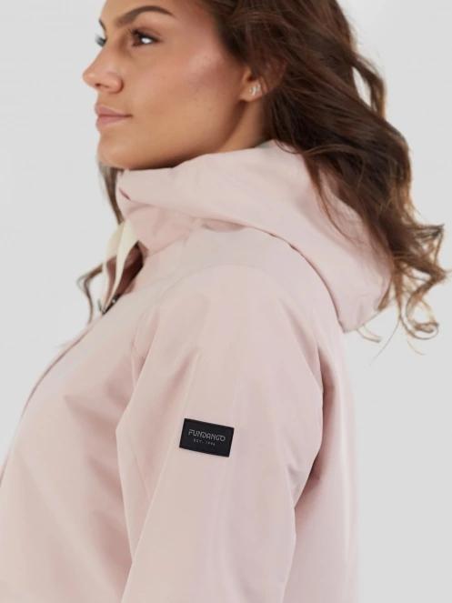 Fundango Zhuri Waterproof Jacket for women in pink 6