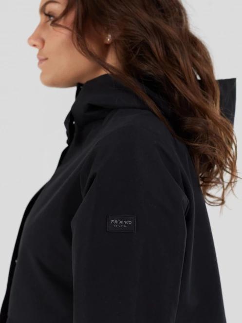 Fundango Zhuri Waterproof Jacket for women in black 6