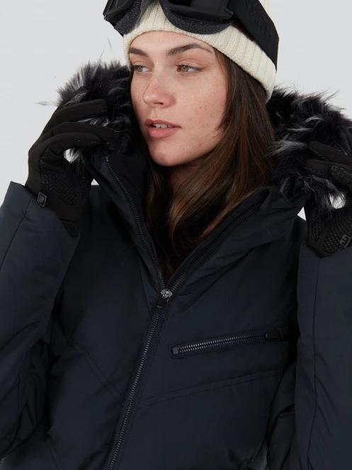 Fundango Elyra Fur Padded Jacket for women in black 6