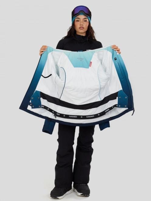 Fundango Pumila Padded Jacket for women in blue 5