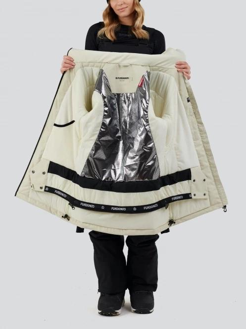 Fundango Pemberton ECO Allmountain Jacket for women in white 6