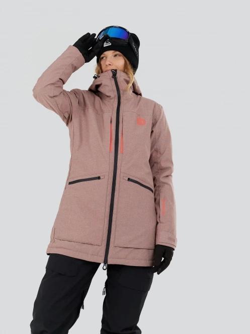 Fundango Pemberton ECO Allmountain Jacket for women in pink 2