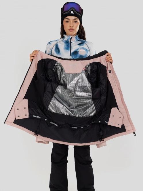 Fundango Pemberton ECO Allmountain Jacket for women in pink 5