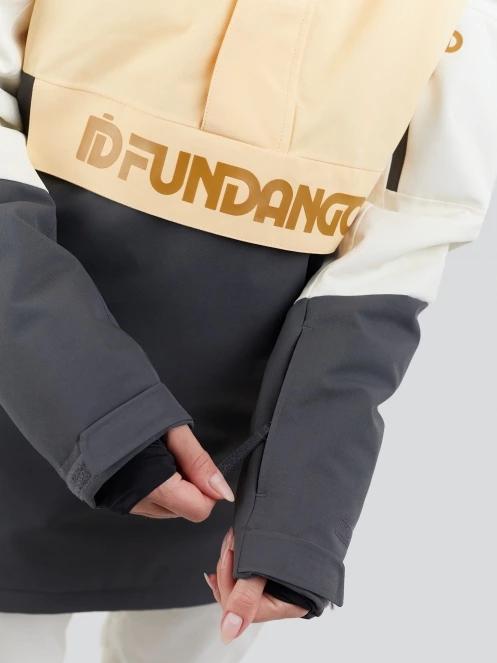Fundango Birch ECO Logo Anorak for women in yellow 6