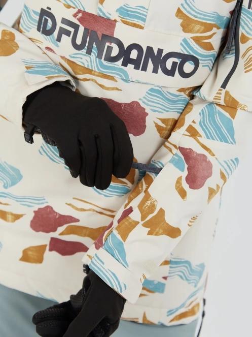Fundango Birch ECO Logo Anorak for women in sand 7