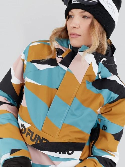 Fundango Birch ECO Logo Anorak for women in grey 5