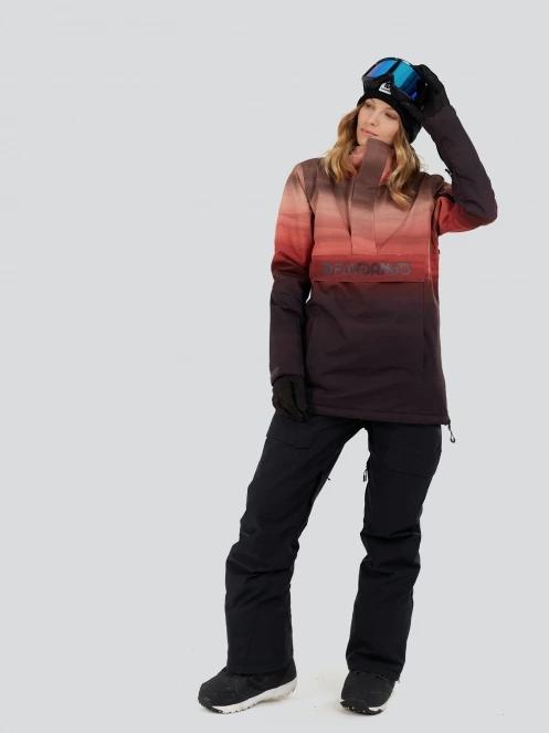 Fundango Birch ECO Logo Anorak for women in pink 4