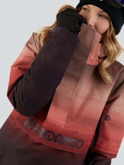 Fundango Birch ECO Logo Anorak for women in pink 5