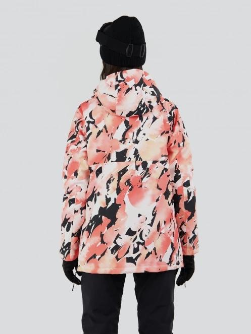 Fundango Birch ECO Logo Anorak for women in pink 3