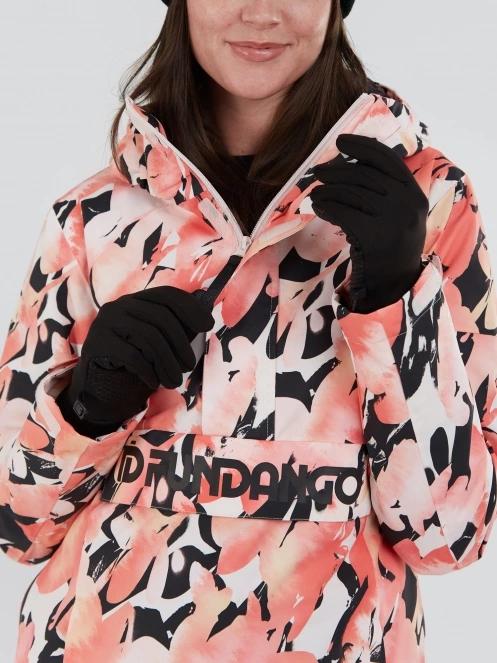 Fundango Birch ECO Logo Anorak for women in pink 6