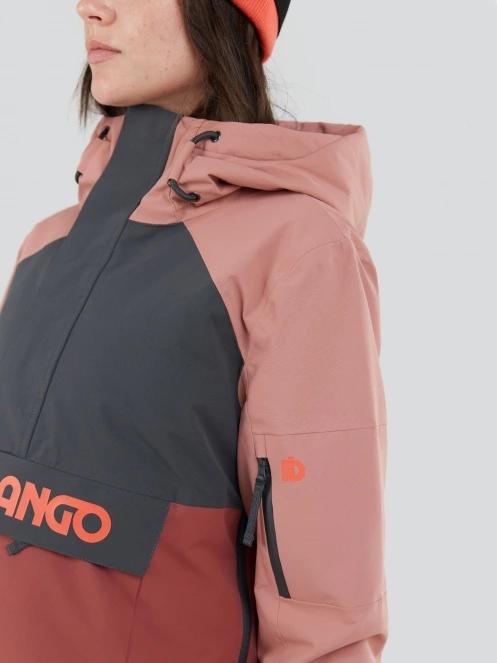 Fundango Birch ECO Logo Anorak for women in pink 8