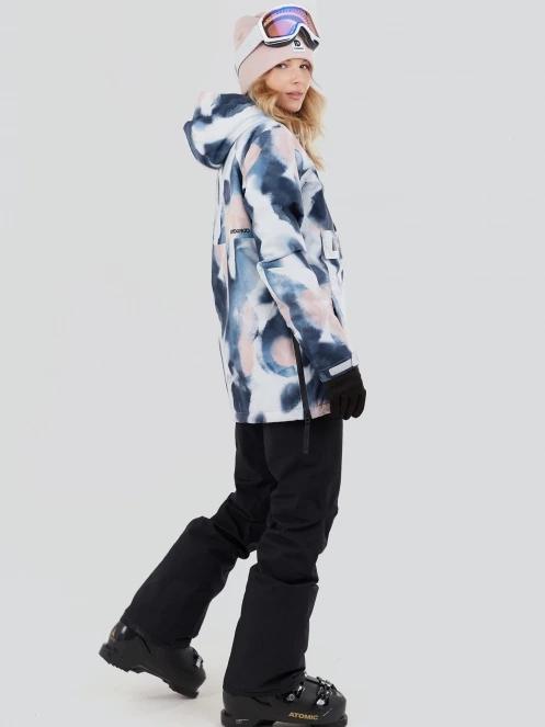 Fundango Birch ECO Logo Anorak for women in blue 5