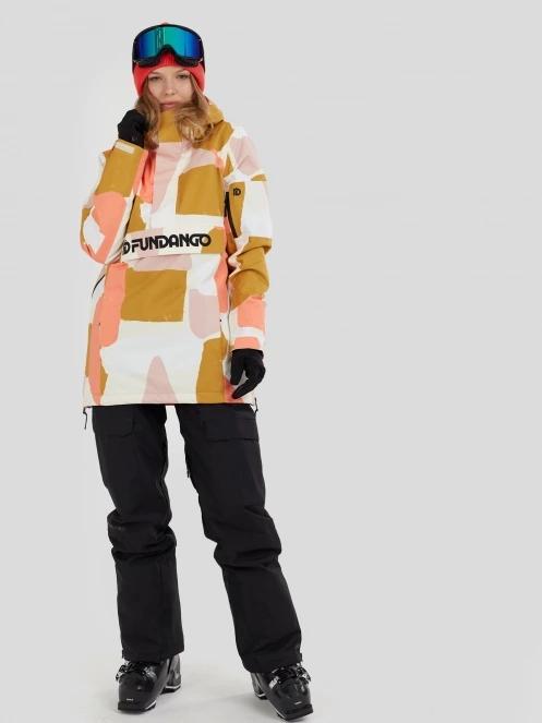 Fundango Birch ECO Logo Anorak for women in yellow 5