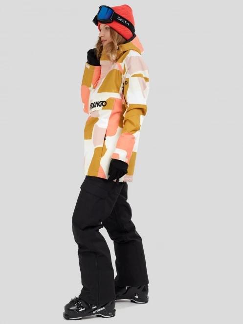 Fundango Birch ECO Logo Anorak for women in yellow 6