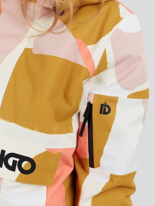 Fundango Birch ECO Logo Anorak for women in yellow 8