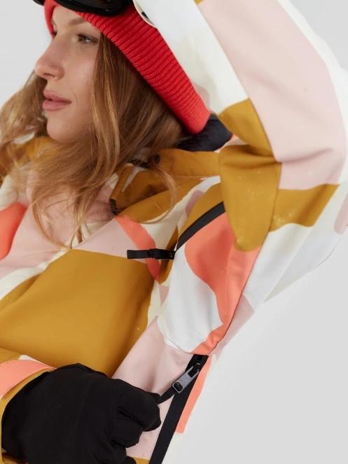 Fundango Birch ECO Logo Anorak for women in yellow 9