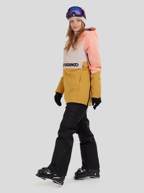 Fundango Birch ECO Logo Anorak for women in pink 5