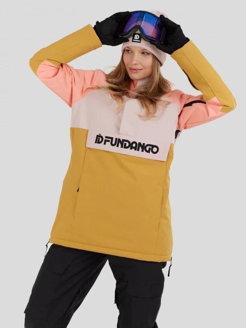 Fundango Birch ECO Logo Anorak for women in pink 6
