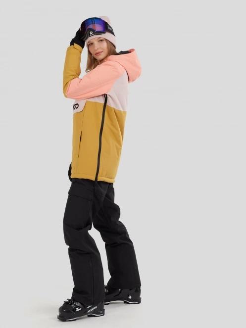 Fundango Birch ECO Logo Anorak for women in pink 7