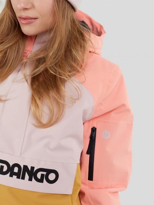 Fundango Birch ECO Logo Anorak for women in pink 9