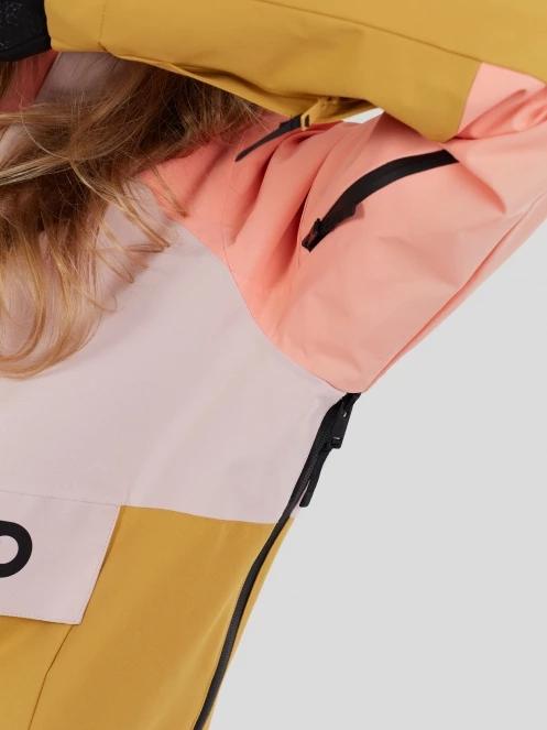 Fundango Birch ECO Logo Anorak for women in pink 10