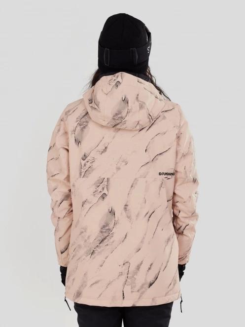 Fundango Birch ECO Logo Anorak for women in pink 3