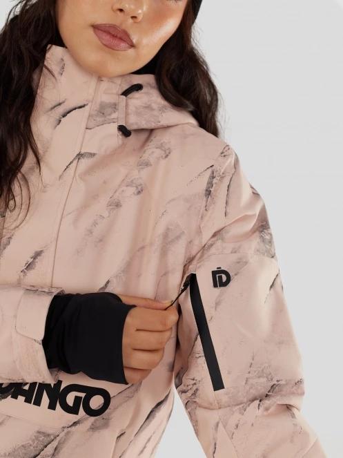 Fundango Birch ECO Logo Anorak for women in pink 6