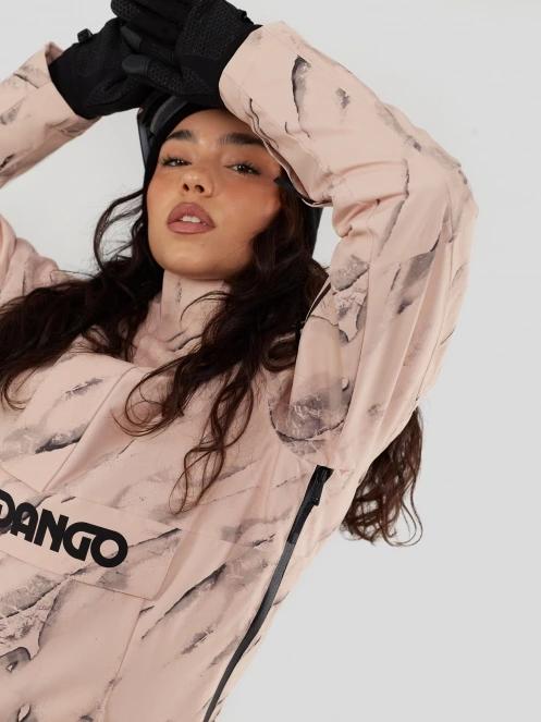 Fundango Birch ECO Logo Anorak for women in pink 9