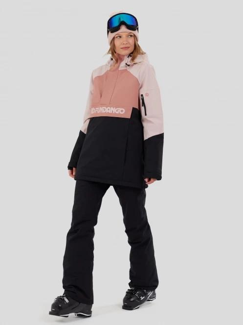 Fundango Birch ECO Logo Anorak for women in pink 5