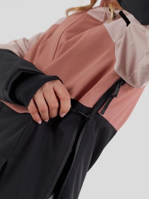 Fundango Birch ECO Logo Anorak for women in pink 9