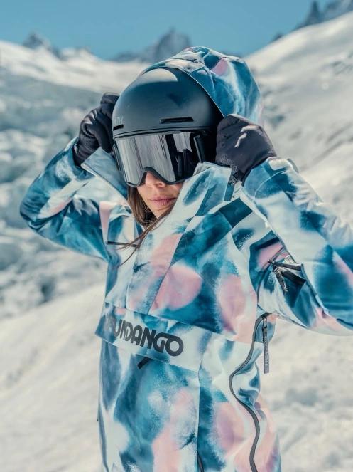 Fundango Birch ECO Logo Anorak for women in dark blue 9