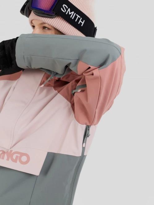 Fundango Birch ECO Logo Anorak for women in green 8