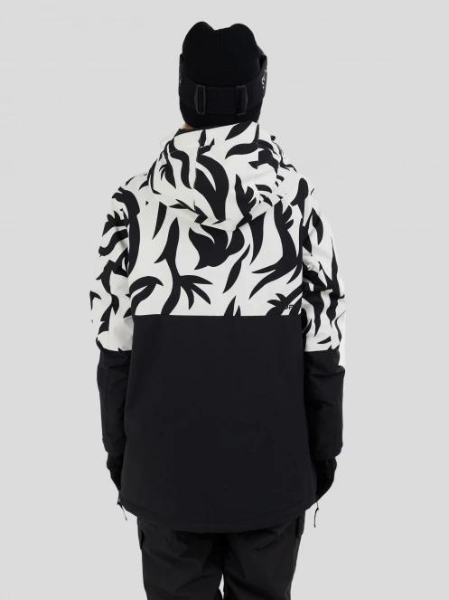 Fundango Birch ECO Logo Anorak for women in black 3