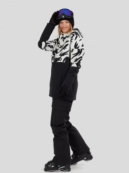 Fundango Birch ECO Logo Anorak for women in black 5