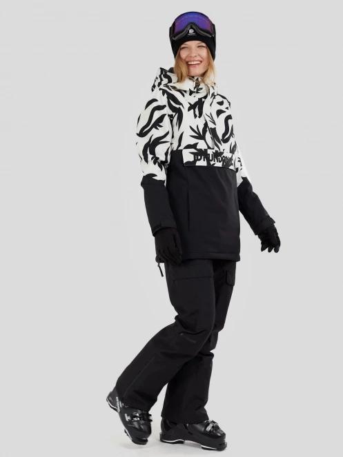 Fundango Birch ECO Logo Anorak for women in black 7