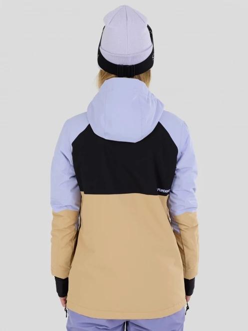 Fundango Birch ECO Logo Anorak for women in sand 3