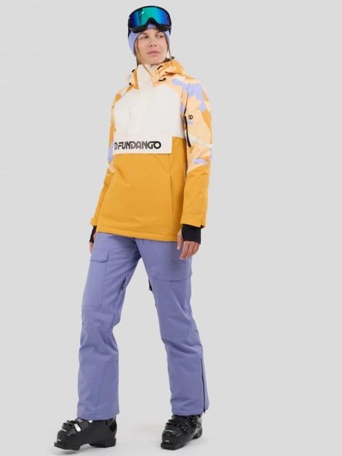 Fundango Birch ECO Logo Anorak for women in sand 5