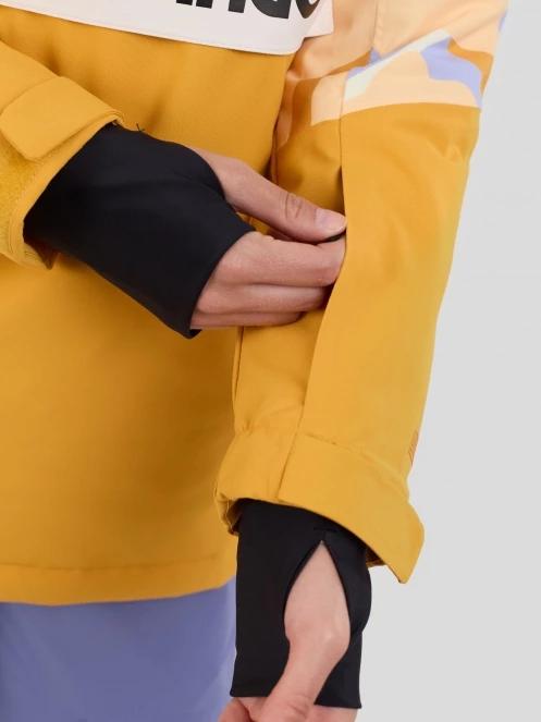Fundango Birch ECO Logo Anorak for women in sand 7