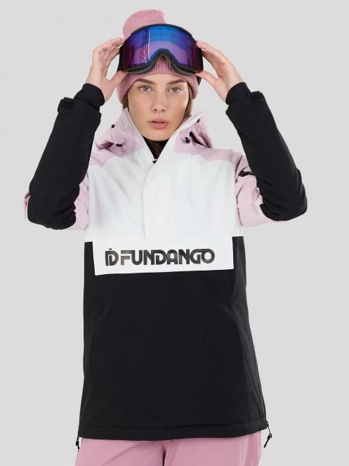 Fundango Birch ECO Logo Anorak for women in purple 6