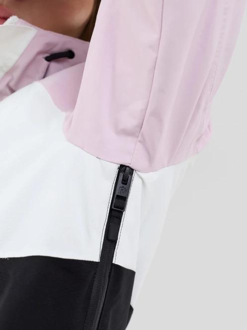Fundango Birch ECO Logo Anorak for women in purple 7
