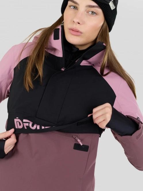 Fundango Birch ECO Logo Anorak for women in pink 8