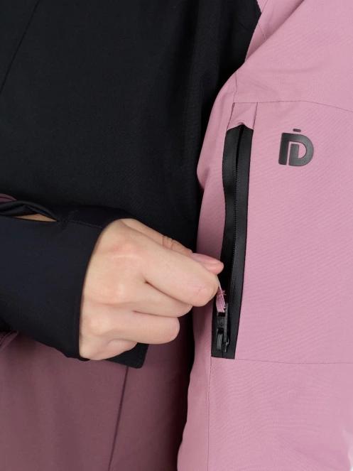 Fundango Birch ECO Logo Anorak for women in pink 9