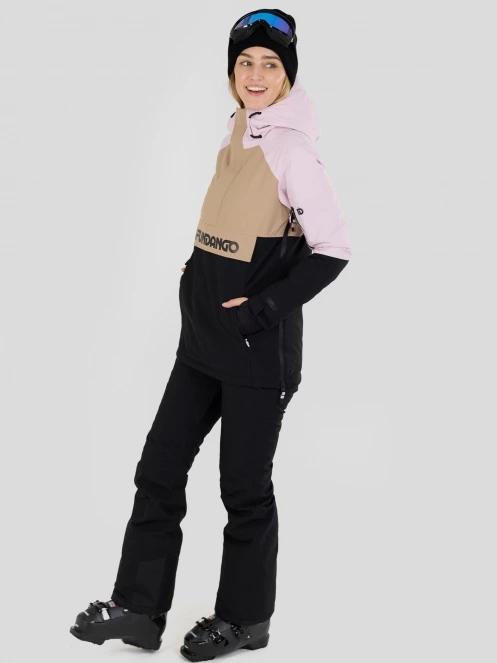 Fundango Birch ECO Logo Anorak for women in pink 5