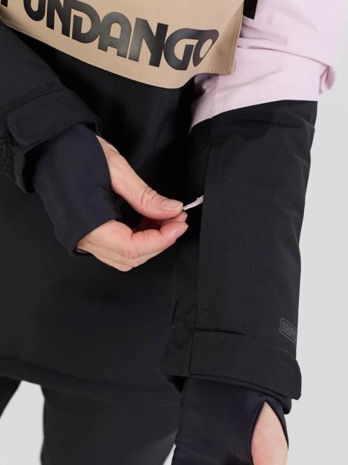 Fundango Birch ECO Logo Anorak for women in pink 6
