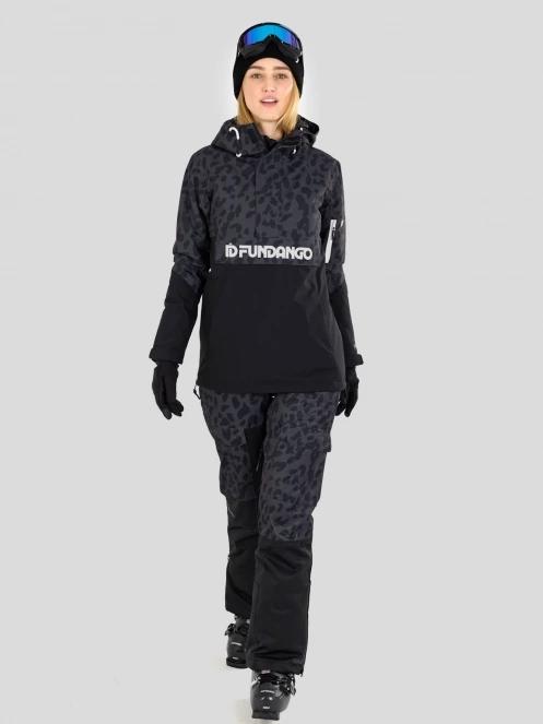 Fundango Birch ECO Logo Anorak for women in grey 4