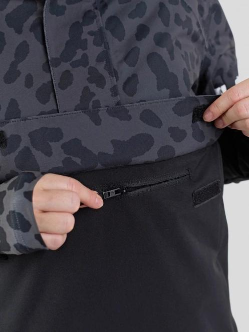 Fundango Birch ECO Logo Anorak for women in grey 8
