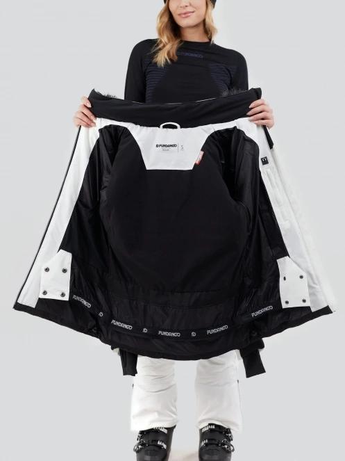 Fundango Salina Padded Jacket for women in white 5